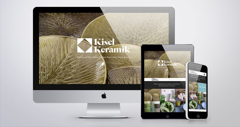 Kisel Keramik responsive web